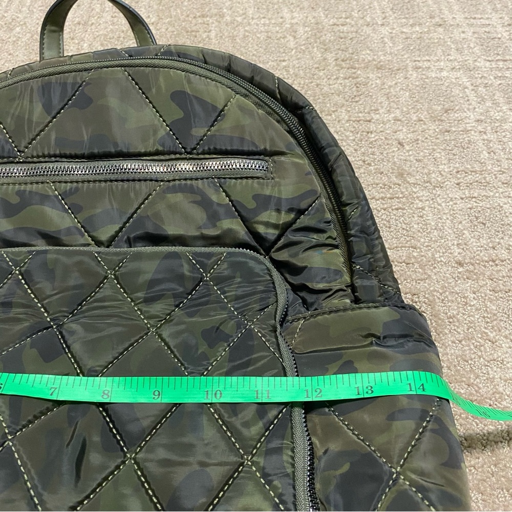 {INC International Concepts} Camo Quilted Nylon Backpack - Picture 13 of 16